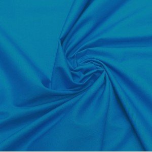 Tecido Tricoline Silky Lisa cor - 4399 (Azul Anil)